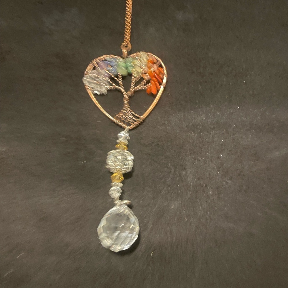Elegant Tree of Life Pendant car charm